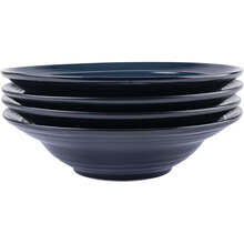 Тарелка глубокая KRAUFF Lucerne Black&Blue 21.2см (24-320-005)
