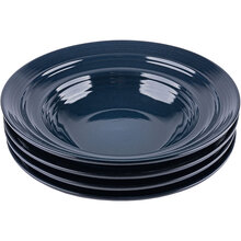 Тарелка глубокая KRAUFF Lucerne Black&Blue 21.2см (24-320-005)