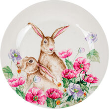 Тарілка LEFARD Rabbit Pink flowers 25см (358-974)