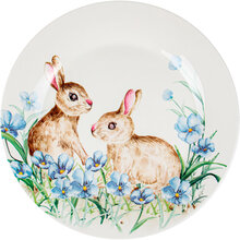 Тарілка LEFARD Rabbit Blue flowers 25см (358-975)