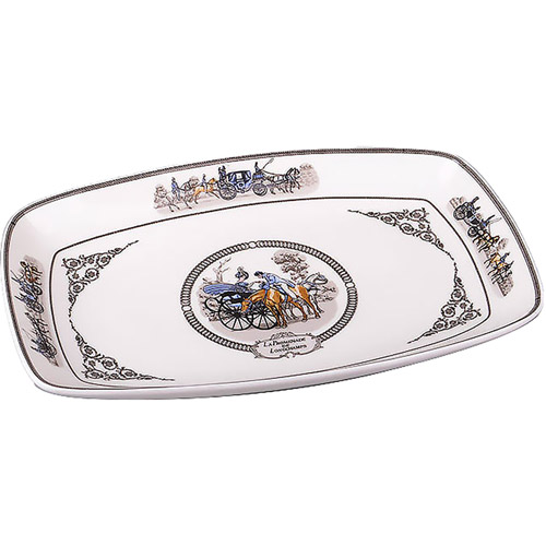 Блюдо LEFARD Фаэтон 30х20см White (586-210)