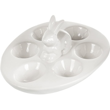 Блюдо для яєць LEFARD Кролик 25х17.8х8.3 см White (947-036)