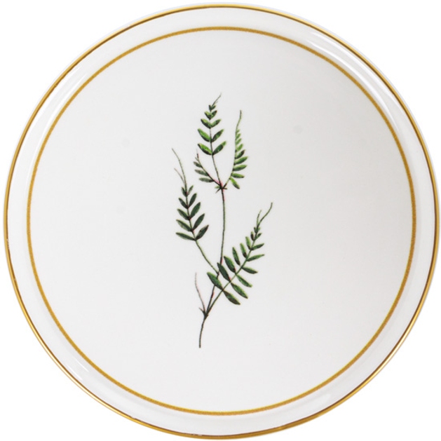Тарілка ALBA CERAMIC Floral 21 см (769-076) Тарілка ALBA CERAMIC Floral 21 см (769-076)