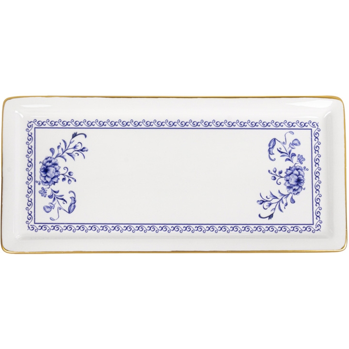 Страва ALBA CERAMIC Blue Rose (769-084) Тип блюдо