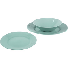 Тарілка столова глибока LUMINARC Plumi Light Turquoise 16.5 см (V9042)