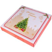 Блюдо LEFARD Christmas Delight двоярусна 21.5/26.5 см Red (985-211)