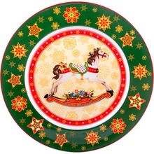 Тарелка закусочная LEFARD Christmas collection 26 см (986-140)