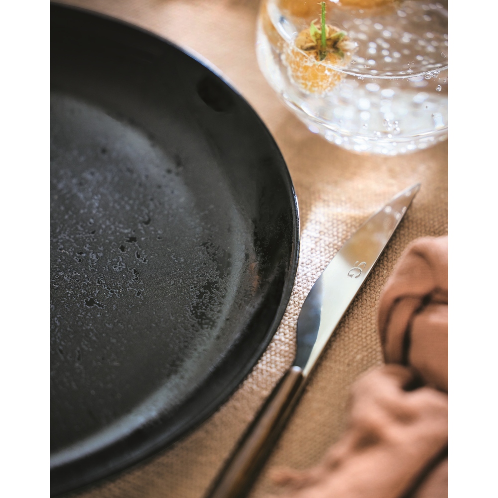 Зображення Тарілка десертна LUMINARC DIANA BLACK 19 см (V0124)