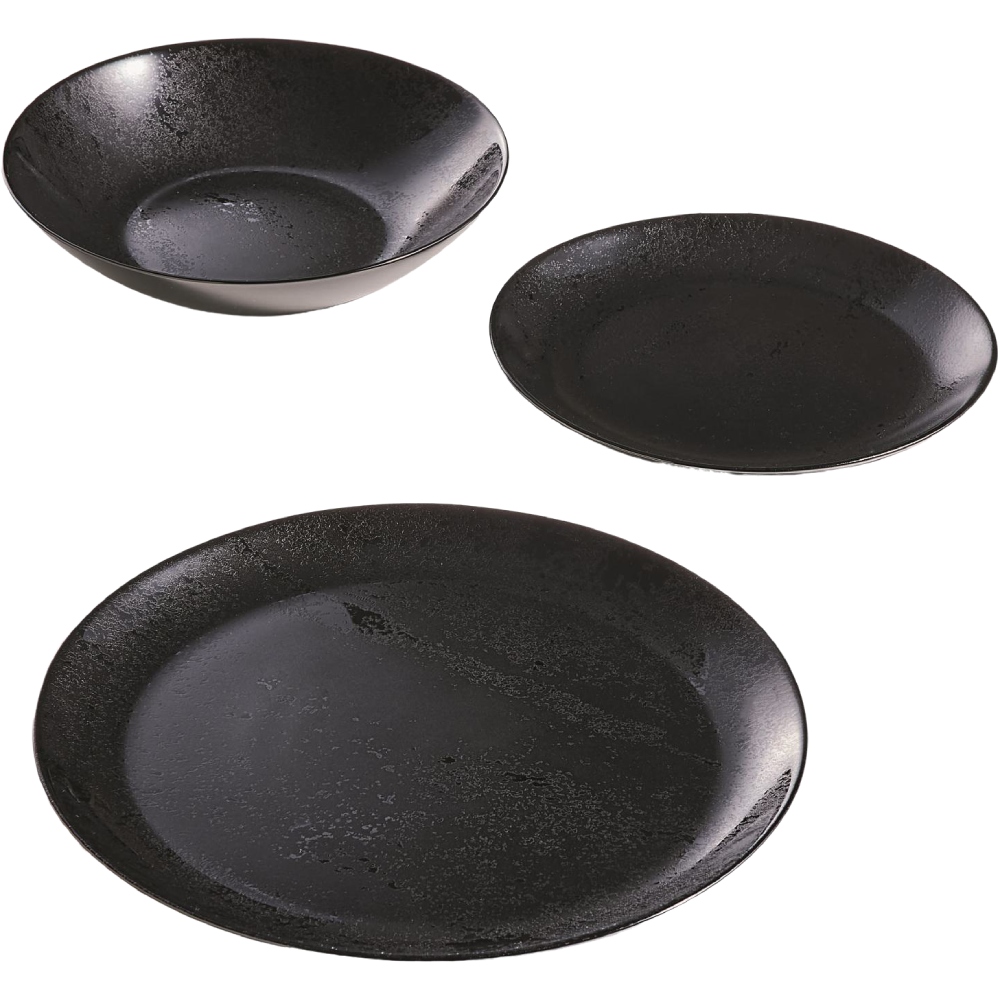 Тарілка столова глибока LUMINARC DIANA BLACK 20 см (V0123) Матеріал скло