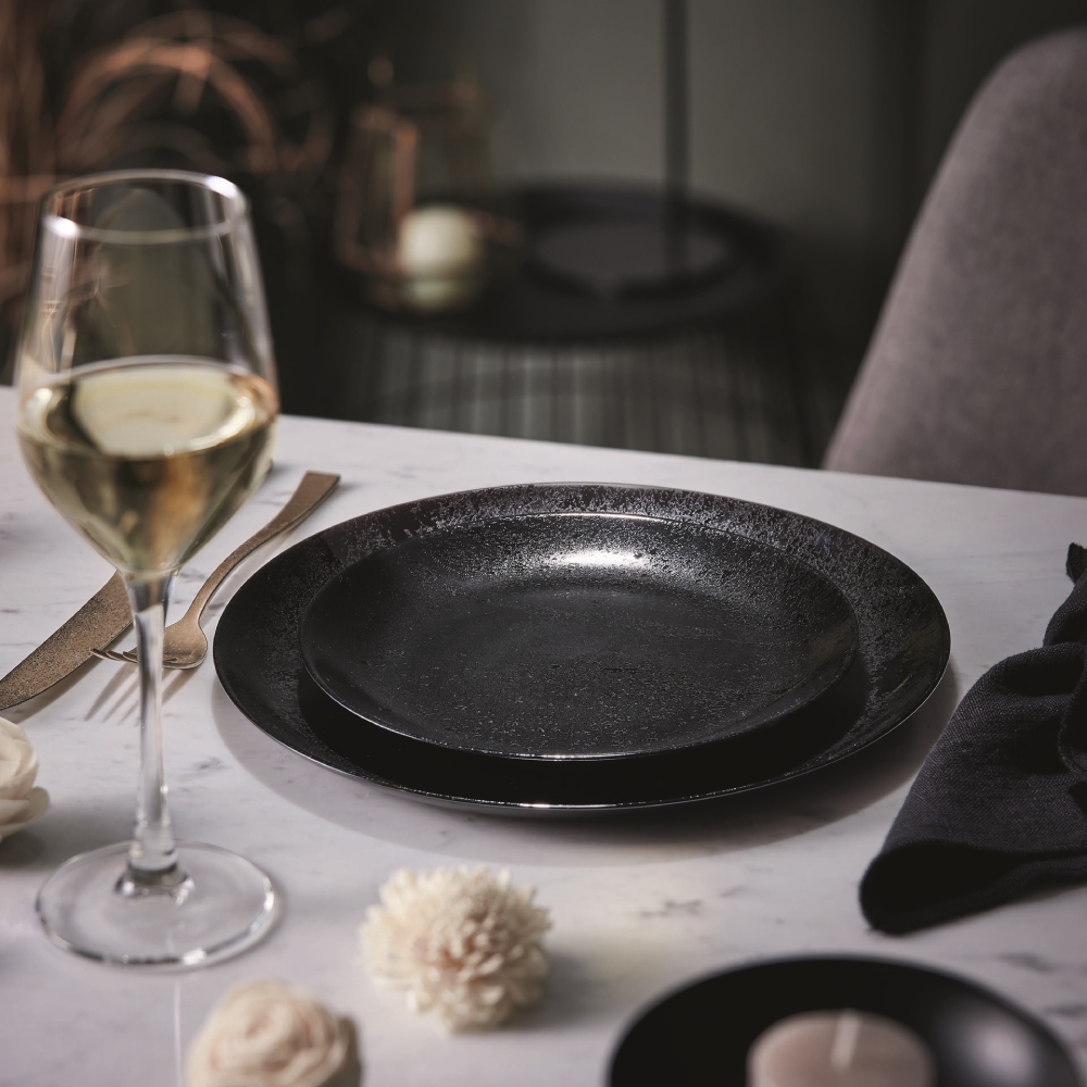 Покупка Тарілка столова глибока LUMINARC DIANA BLACK 20 см (V0123)