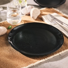 Тарілка столова дрібна LUMINARC DIANA BLACK 25 см (V0121)