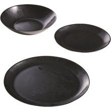 Тарілка столова дрібна LUMINARC DIANA BLACK 25 см (V0121)