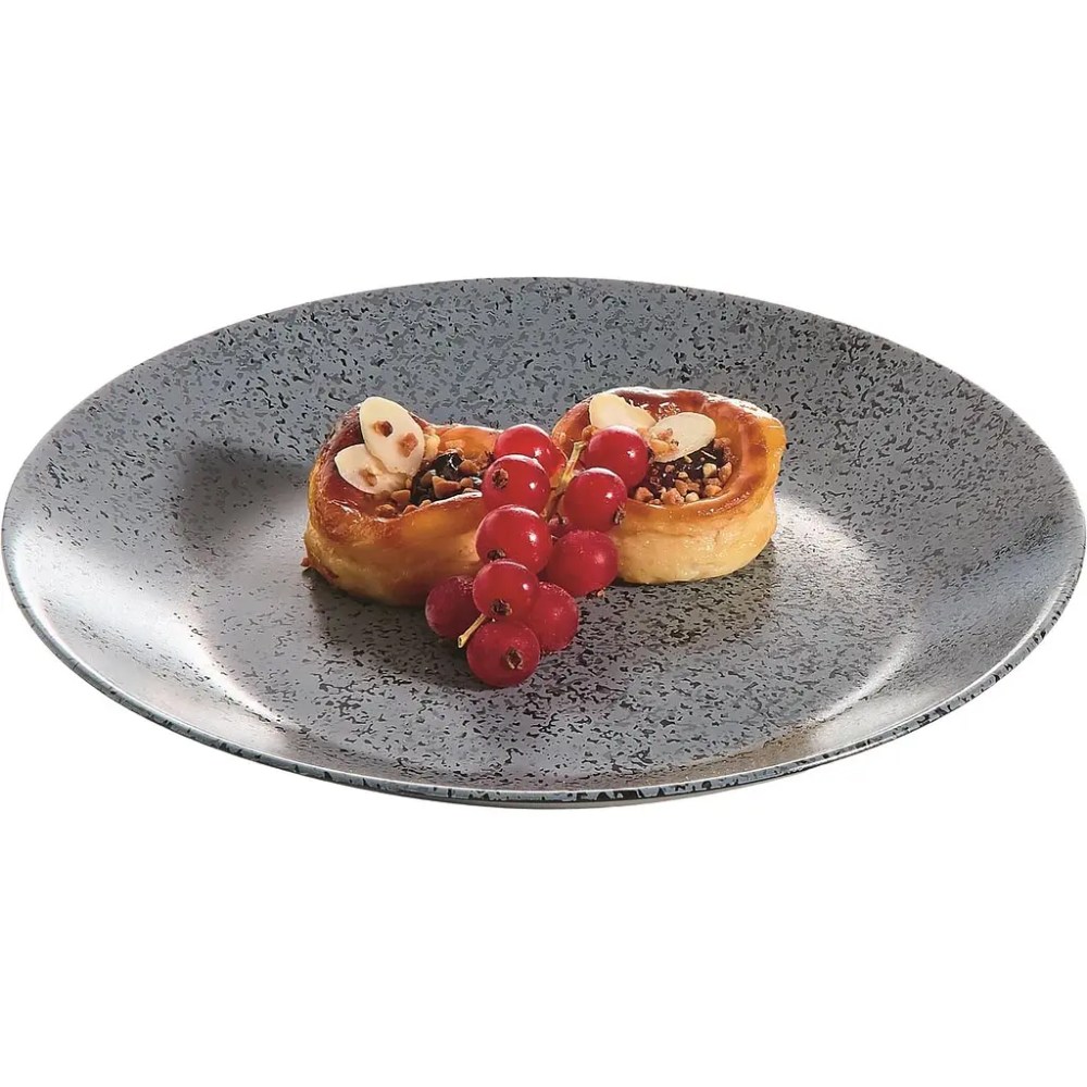 Зовнішній вигляд Тарілка десертна LUMINARC SLATE BLACK 18 см (V0117)