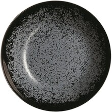 Тарілка столова глибока LUMINARC SLATE BLACK 20 см (V0116)