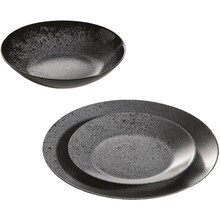 Тарелка столовая мелкая LUMINARC SLATE BLACK 25 см (V0115)