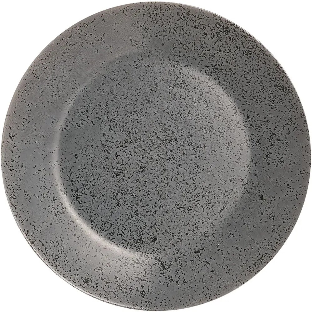 Тарелка столовая мелкая LUMINARC SLATE BLACK 25 см (V0115)