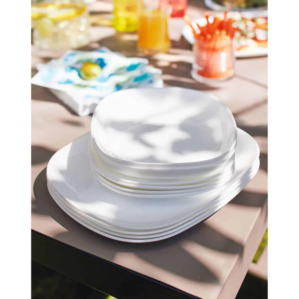 Тарелка столовая мелкая LUMINARC SWEET LINE WHITE 28 см (X0511) Тип тарелка столовая мелкая 