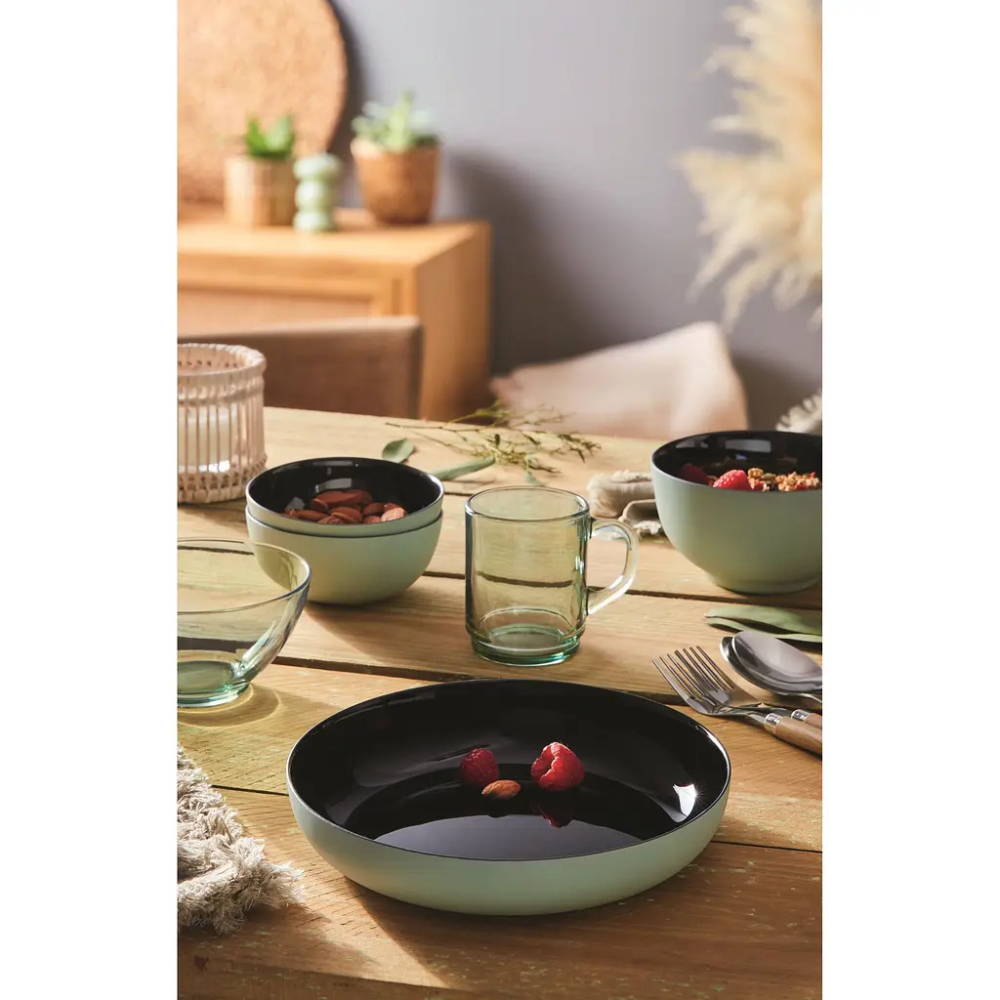 Заказать Блюдо LUMINARC VICKY BLACK GREY 21 см (Q8584)