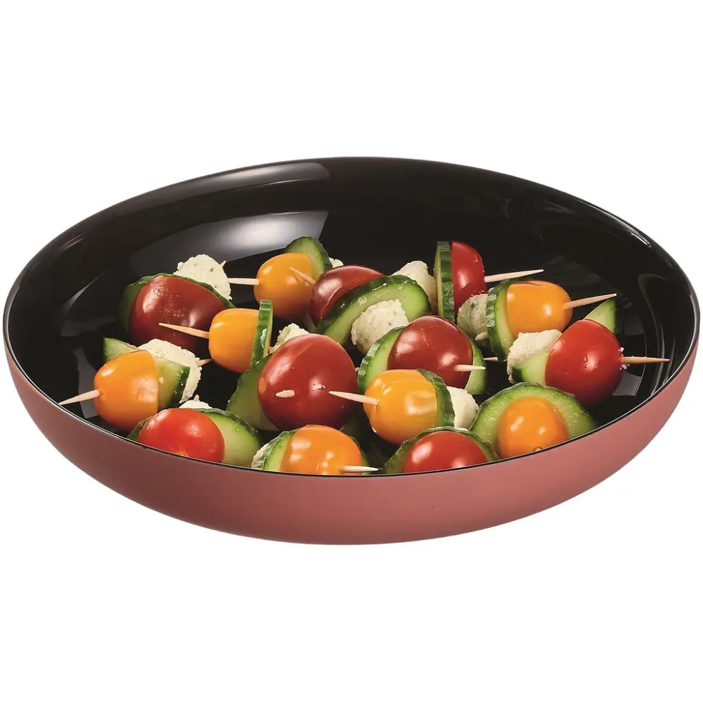 Страва LUMINARC VICKY BLACK TERRACOTTA 21 см (Q8580) Матеріал скло