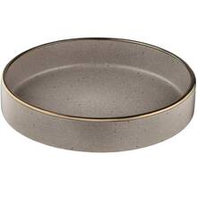 Тарілка супова ARDESTO Fasano 20см Gray/Brown (AR0420GB)