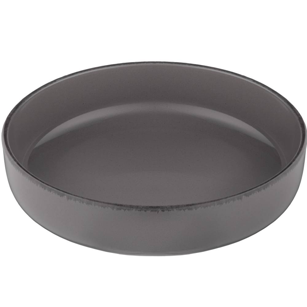 Тарелка суповая ARDESTO Lazio 18.5см Dark Gray (AR1618DG)