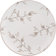 Тарілка столова дрібна ARDESTO Asti 26.9 см White/Beige (AR1427AB)