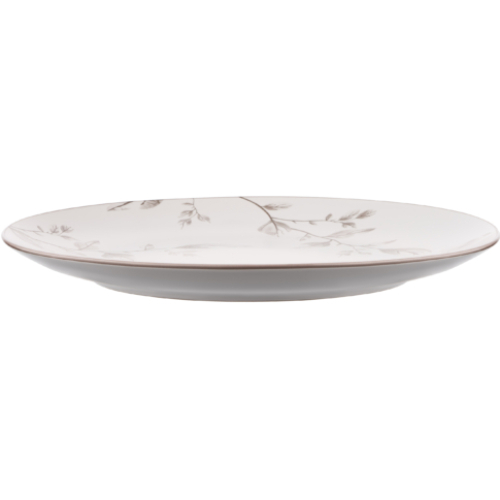 Тарілка столова дрібна ARDESTO Asti 26.9 см White/Beige (AR1427AB) Діаметр 26.9