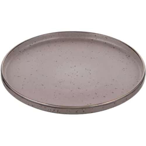 Тарелка столовая мелкая ARDESTO Fasano 26 см Gray/Brown (AR0426GB) Материал керамика