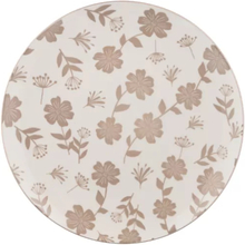 Тарелка столовая мелкая ARDESTO Ravenna 26.8 см White/Beige (AR1327R)