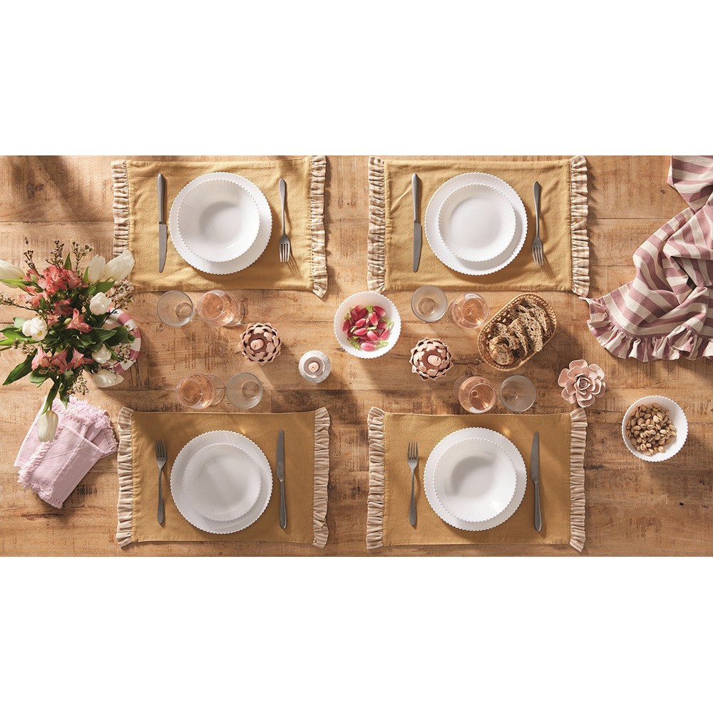 Тарілка столова глибока LUMINARC Bloom 20 см White (X2232) Можна мити в посудомийній машині так