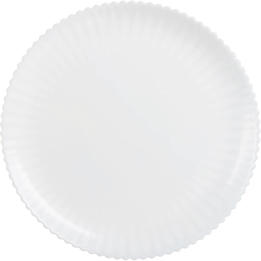 Тарілка столова мілка LUMINARC Bloom 25 см White (X2231)