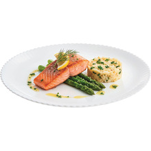 Тарілка столова мілка LUMINARC Bloom 25 см White (X2231)