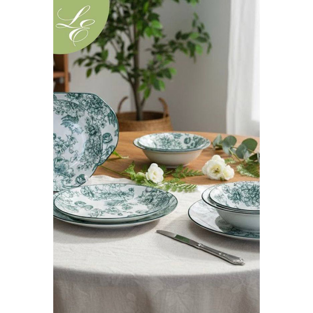 Тарелка столовая глубокая LIMITED EDITION Blossom Green 20 см 0,8 л (YF7002-3) Тип тарелка столовая глубокая 