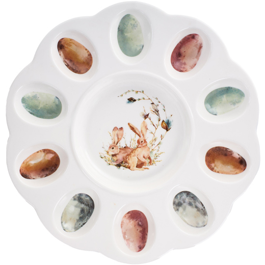 Блюдо для яиц LEFARD EASTER TIME 25 см (985-187)