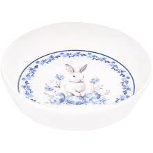 Блюдо ALBA CERAMIC Blue Rabbit 23 см (769-101)