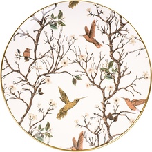 Тарелка столовая мелкая ALBA CERAMIC Bird 26 см (769-071)
