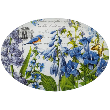 Блюдо VIVA GARDEN 30 см Blue (S441012C-L074)