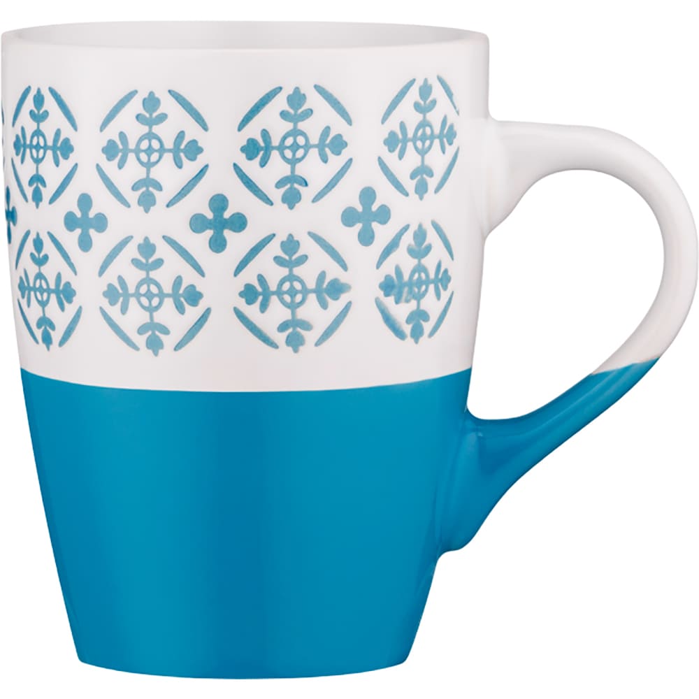 Кружка ARDESTO Ornament 320 мл Blue\White (AR3045BL)