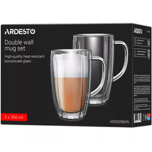 Набор чашек ARDESTO 350 мл 2 шт (AR2635BHN)
