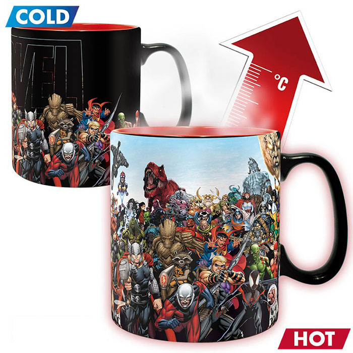 Кухоль ABYSTYLE Marvel Heroes 460 мл (ABYMUG641) Кухоль ABYSTYLE Marvel Heroes 460 мл (ABYMUG641)