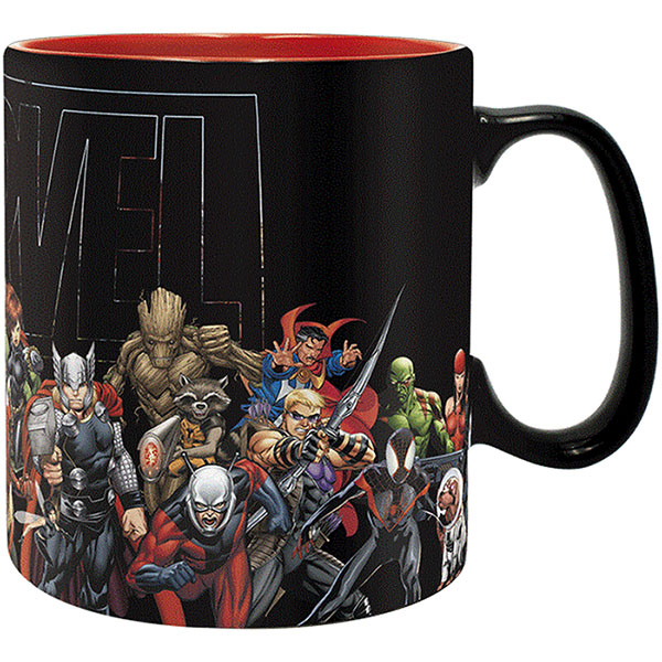 Кухоль ABYSTYLE Marvel Heroes 460 мл (ABYMUG641) Кухоль ABYSTYLE Marvel Heroes 460 мл (ABYMUG641) Об'єм 460