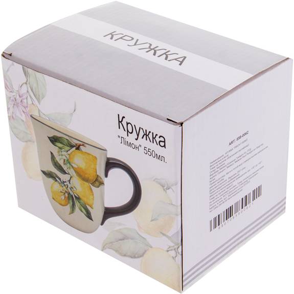 Кухоль LEFARD Лимон 550мл (858-0062) Тип кухоль