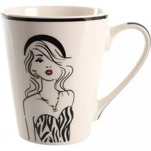 Кухоль Limited Edition Madam D 300 мл White (B02-E0825D)