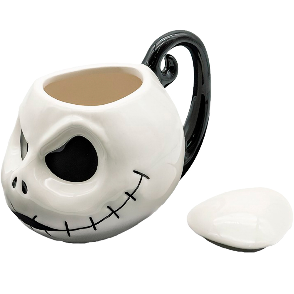 Кухоль ABYSTYLE 3D Nightmare Before Christmas Surprised Jack 450 мл (ABYMUGA250) Колір білий