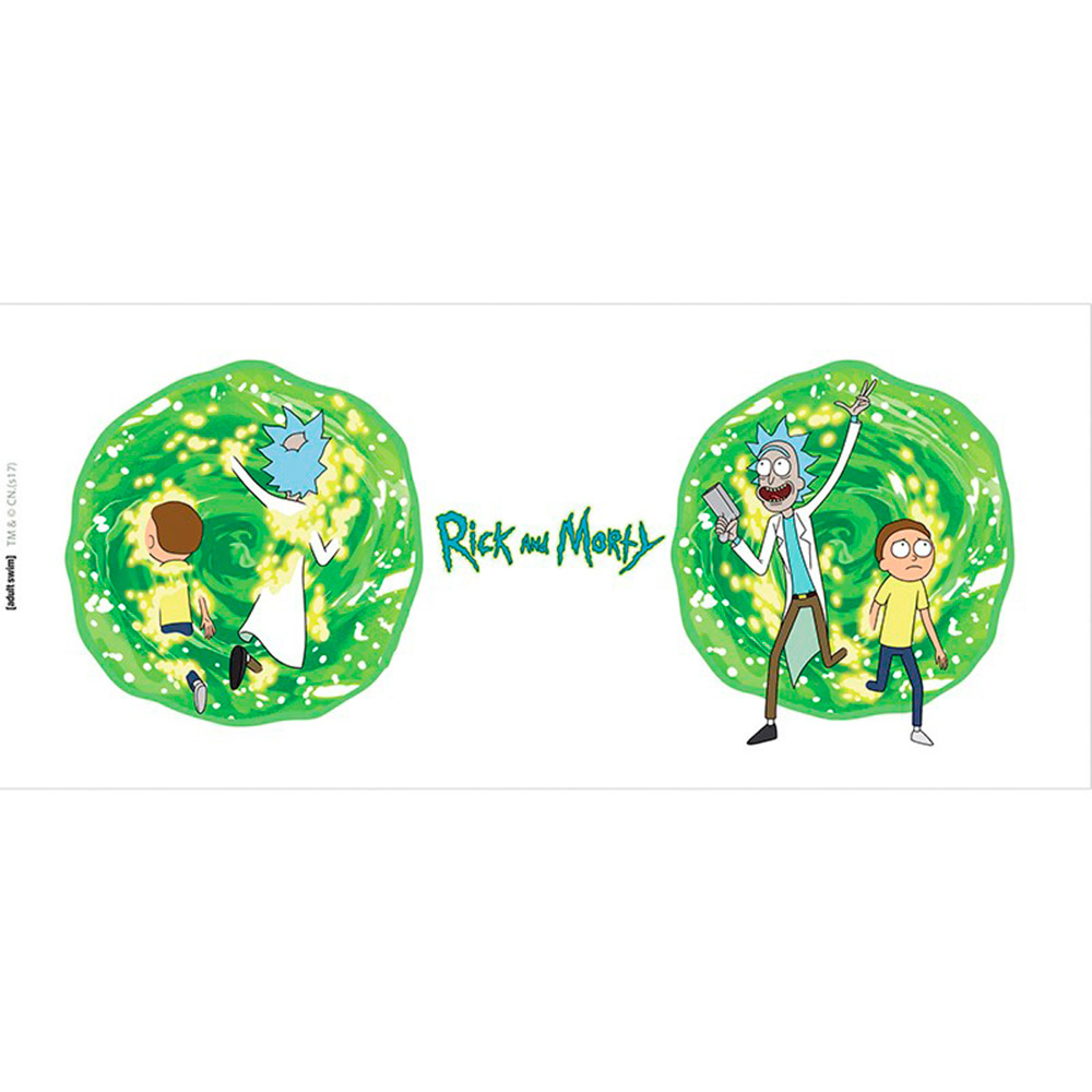 Кружка ABYSTYLE Rick and Morty Portal 320 мл (ABYMUG387) Тематика Rick & Morty