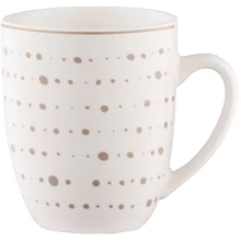 Набір кухлів ARDESTO Ravenna 360мл 4 пр White-beige (AR1336RS)