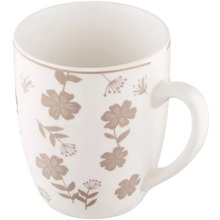 Набір кухлів ARDESTO Ravenna 360мл 4 пр White-beige (AR1336RS)