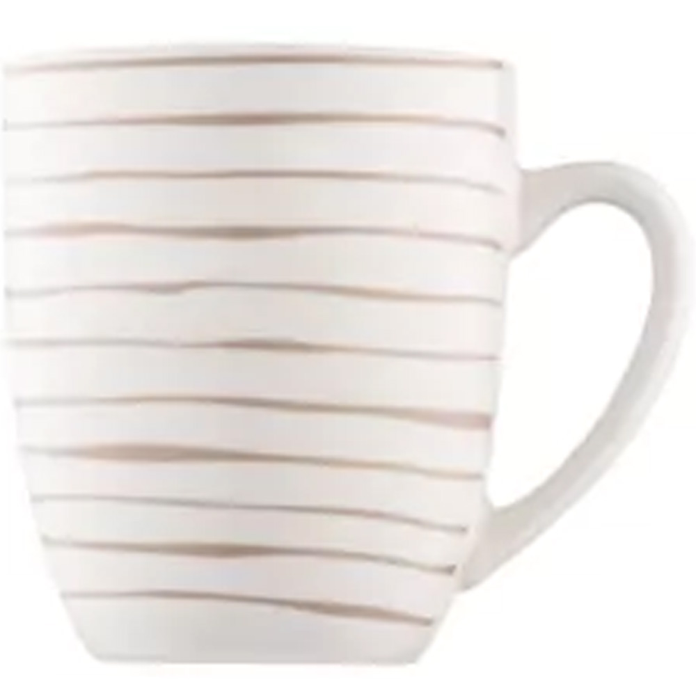 Фото Набір кухлів ARDESTO Ravenna 360мл 4 пр White-beige (AR1336RS)