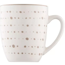 Набір кухлів ARDESTO Ravenna 360мл 4 пр White-beige (AR1336RS)