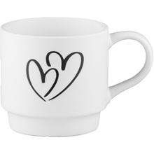 Набір кухлів ARDESTO 320мл 4шт White (AR3095S)